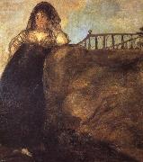 Francisco Goya Leocadia painting